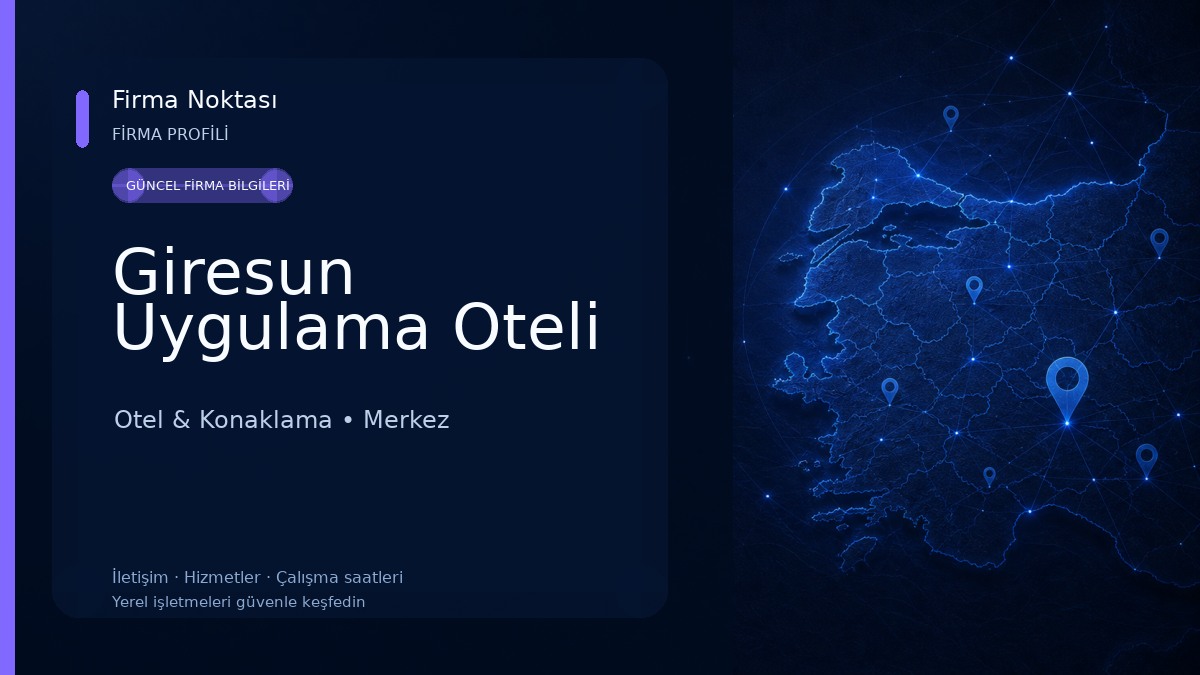 Giresun Uygulama Oteli Otel & Konaklama