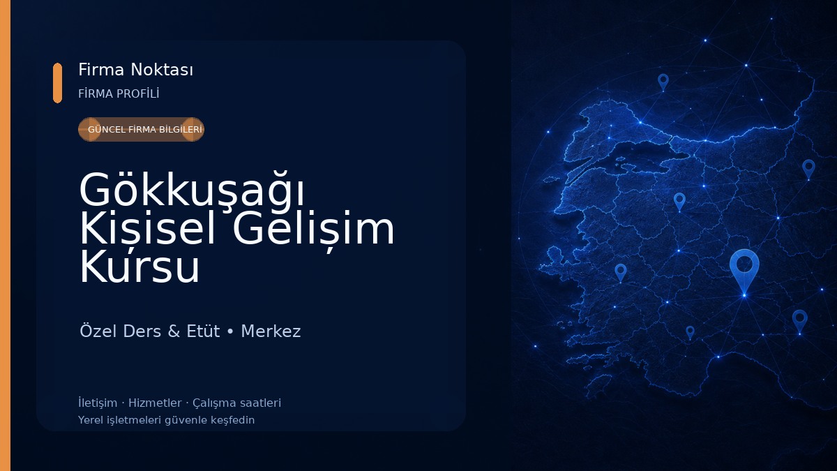 Gökkuşağı Kișisel Gelișim Kursu Özel Ders & Etüt