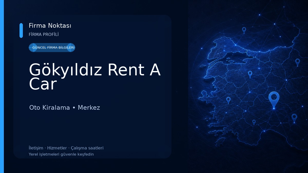 Gökyıldız Rent A Car Oto Kiralama