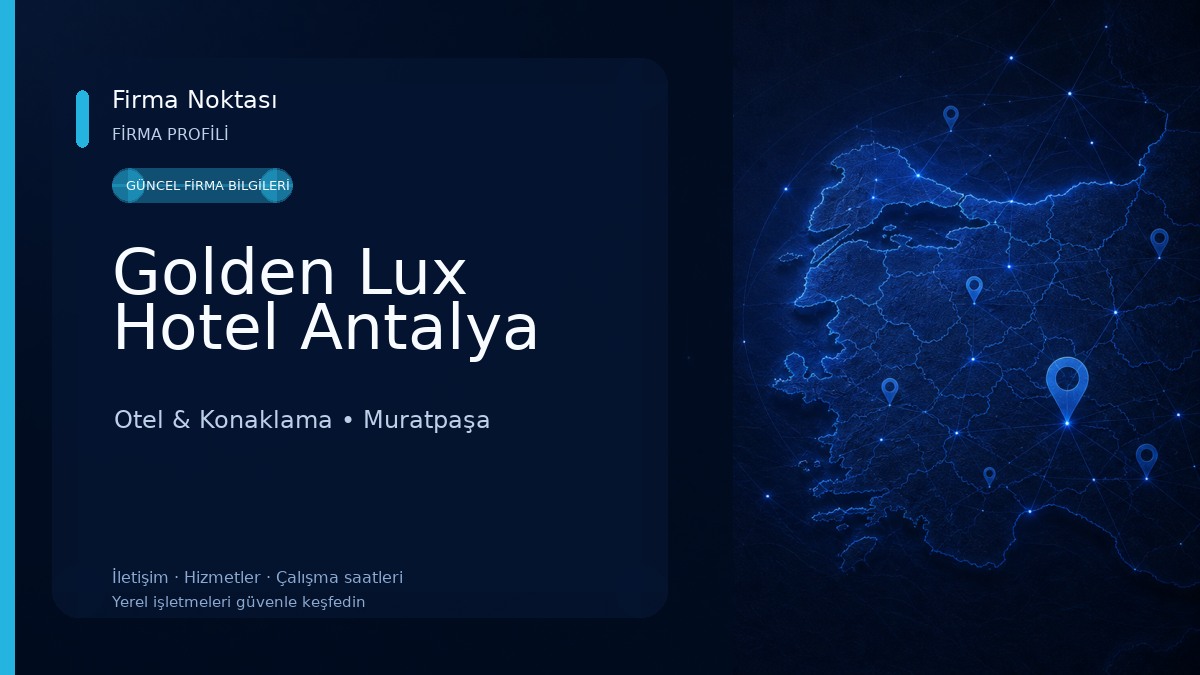 Golden Lux Hotel Antalya Otel & Konaklama
