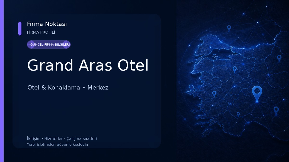 Grand Aras Otel Otel & Konaklama