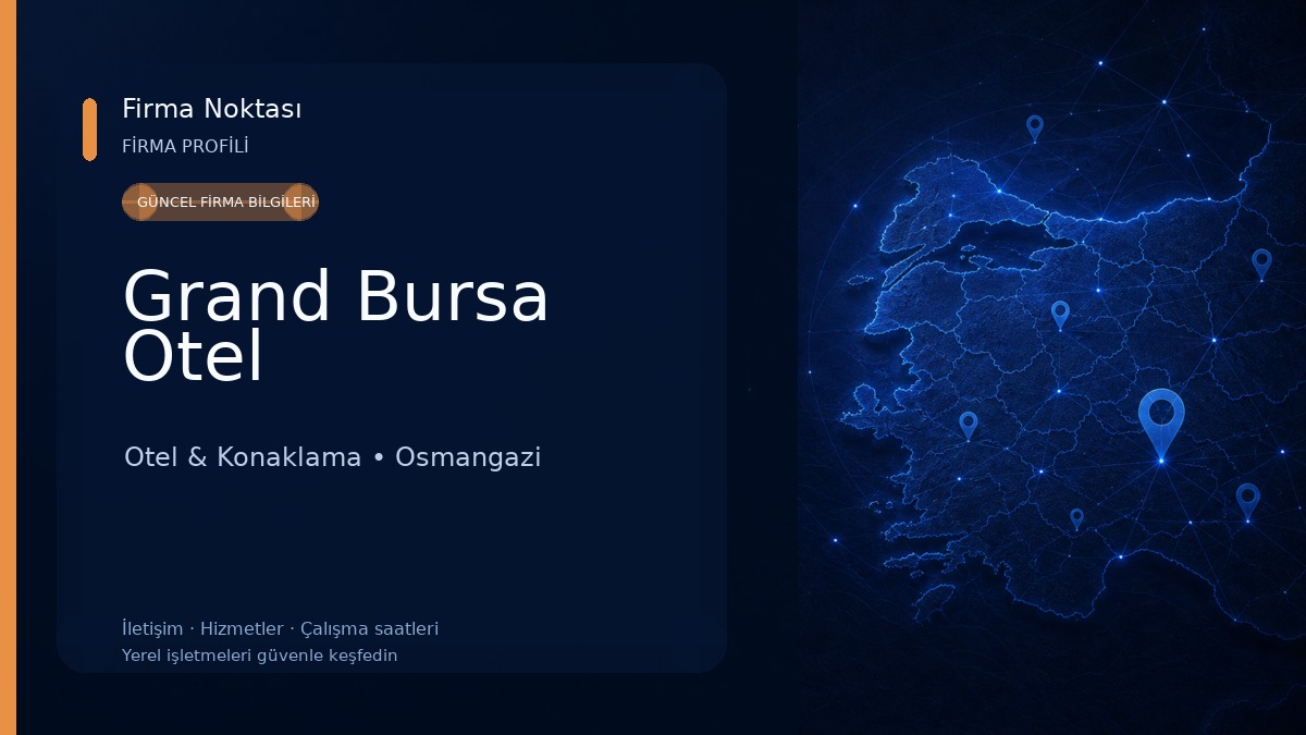 Grand Bursa Otel Otel & Konaklama