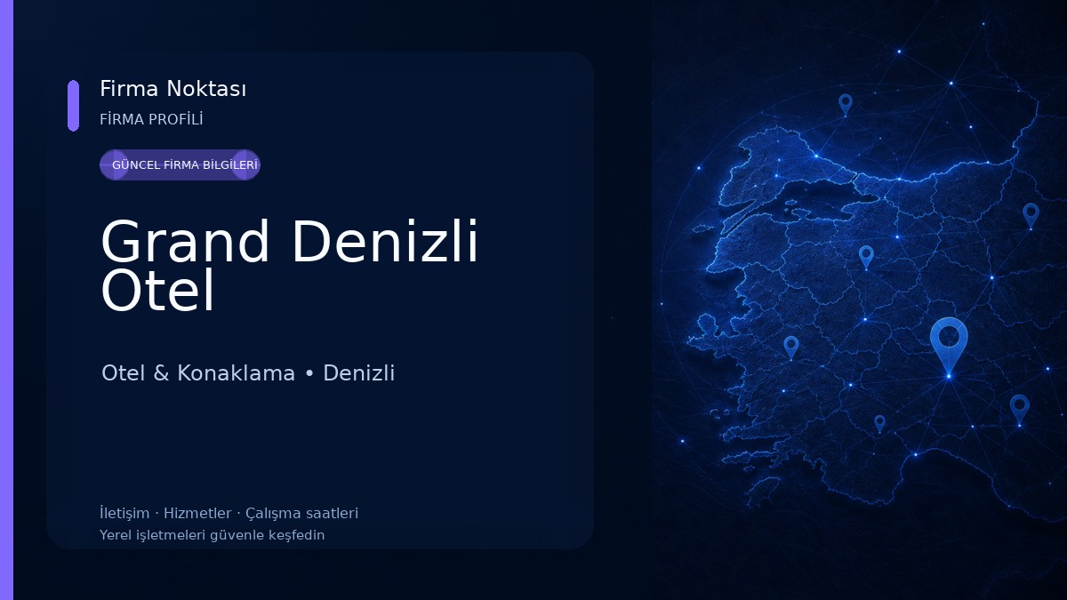Grand Denizli Otel Otel & Konaklama