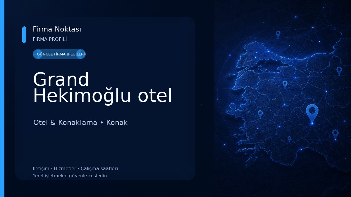 Grand Hekimoğlu otel Otel & Konaklama
