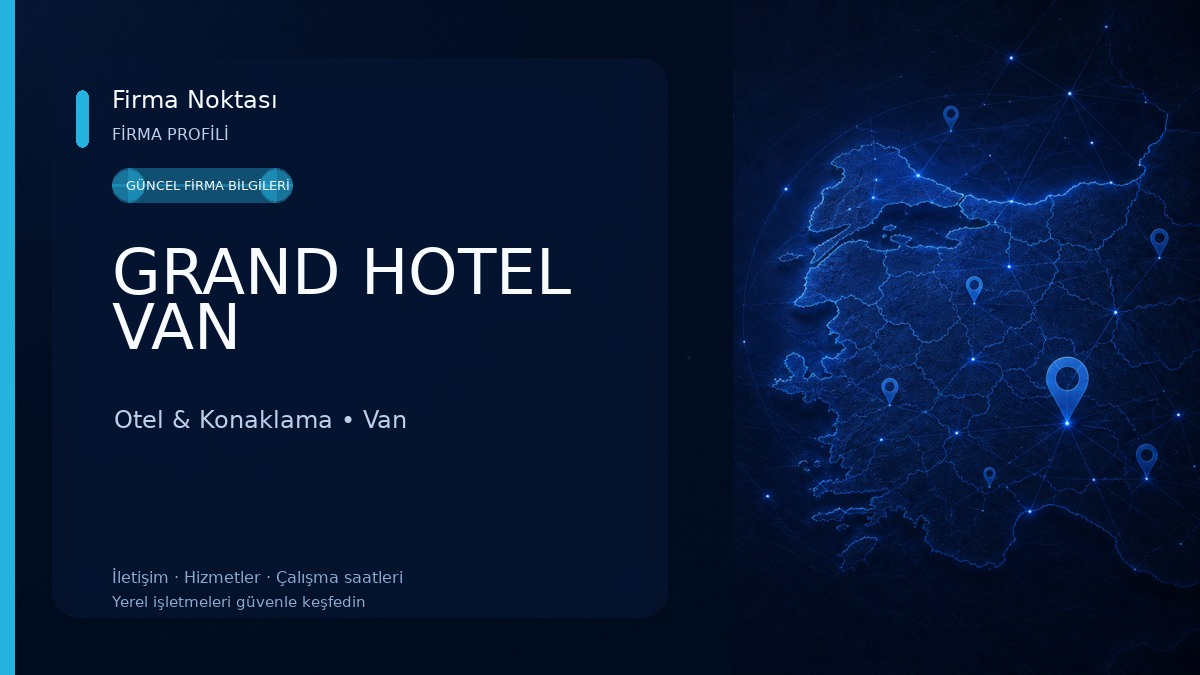 GRAND HOTEL VAN Otel & Konaklama