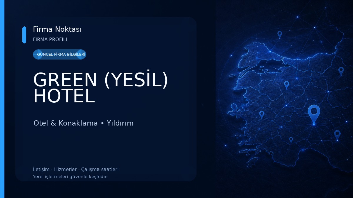 GREEN (YESİL) HOTEL Otel & Konaklama
