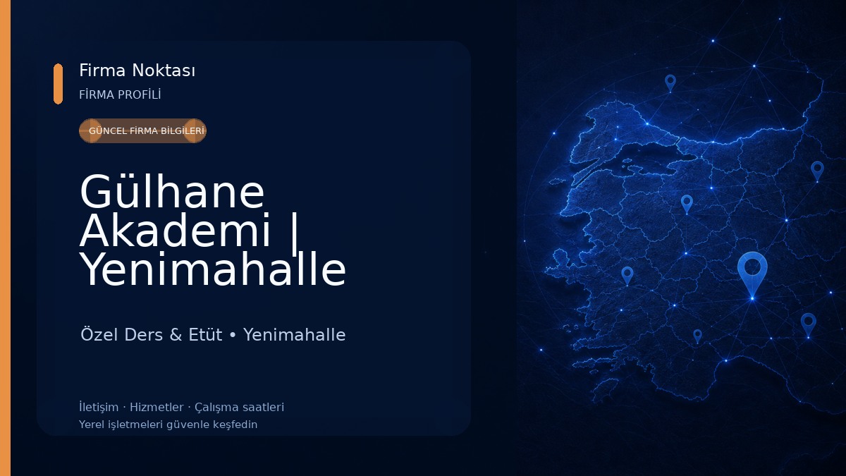 Gülhane Akademi | Yenimahalle Dershane, Keçiören, Demetevler YKS LGS TYT Kurs | Ankara Dershane Eğitim ve Danışmanlık Merkezi Özel Ders & Etüt