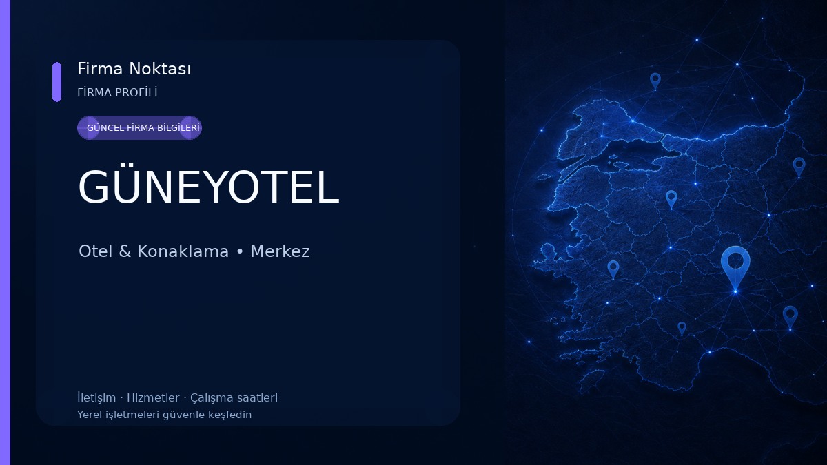 GÜNEYOTEL Otel & Konaklama