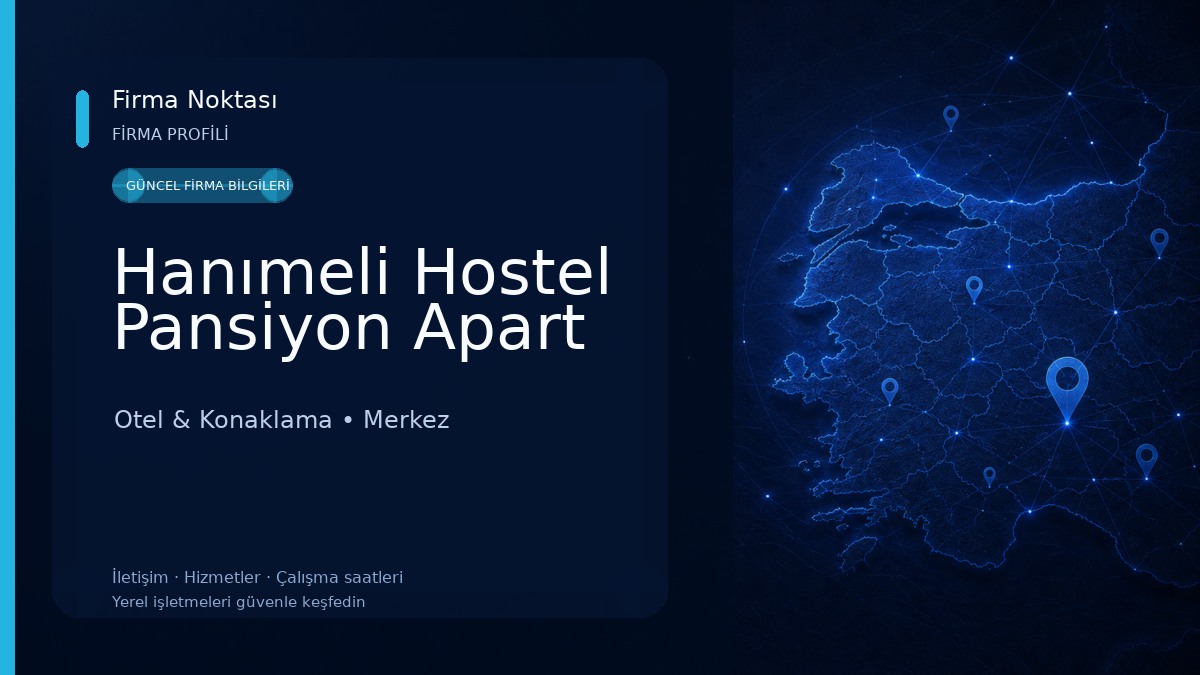 Hanımeli Hostel Pansiyon Apart Otel & Konaklama
