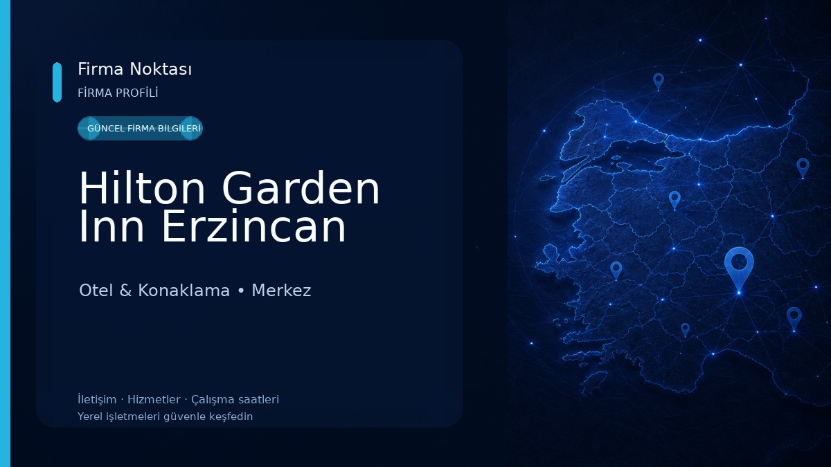 Hilton Garden Inn Erzincan Otel & Konaklama