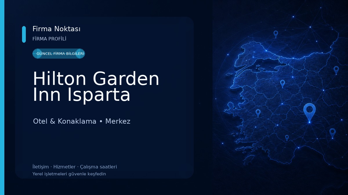 Hilton Garden Inn Isparta Otel & Konaklama