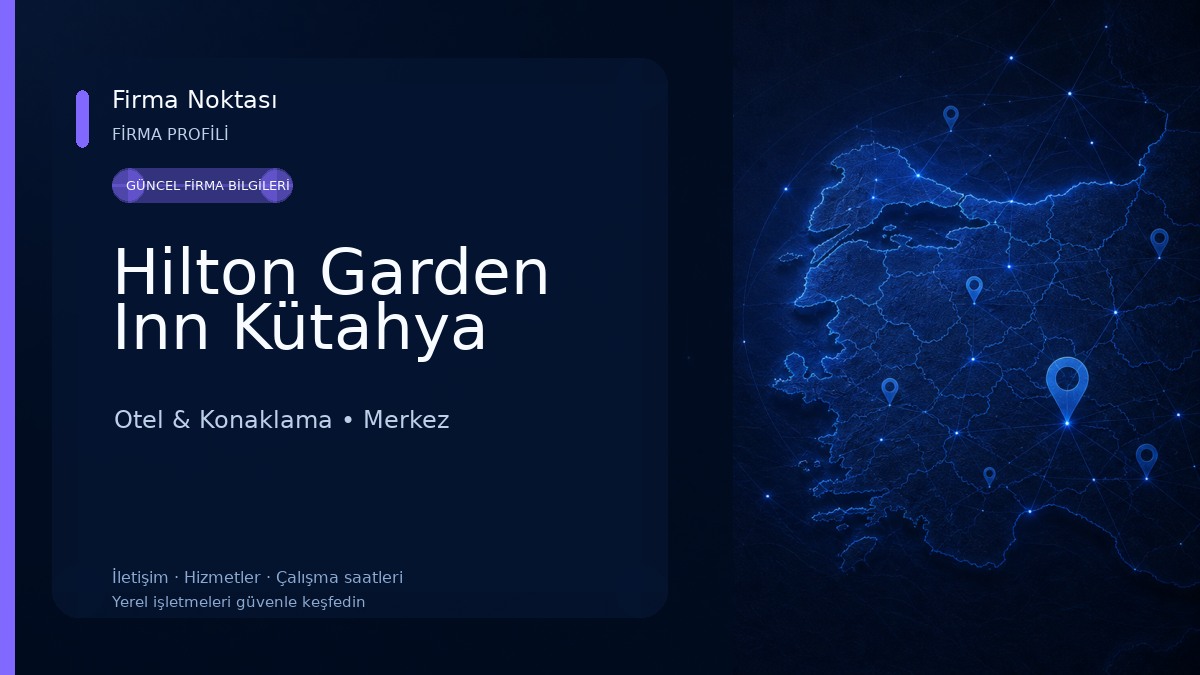 Hilton Garden Inn Kütahya Otel & Konaklama