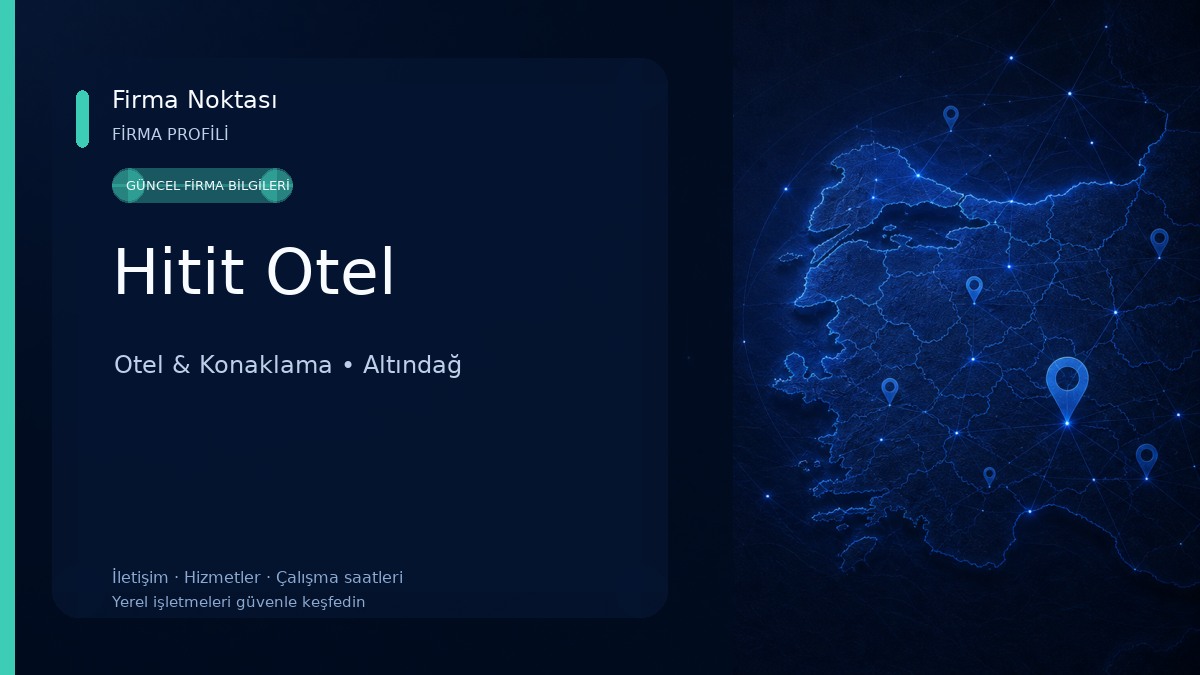 Hitit Otel Otel & Konaklama
