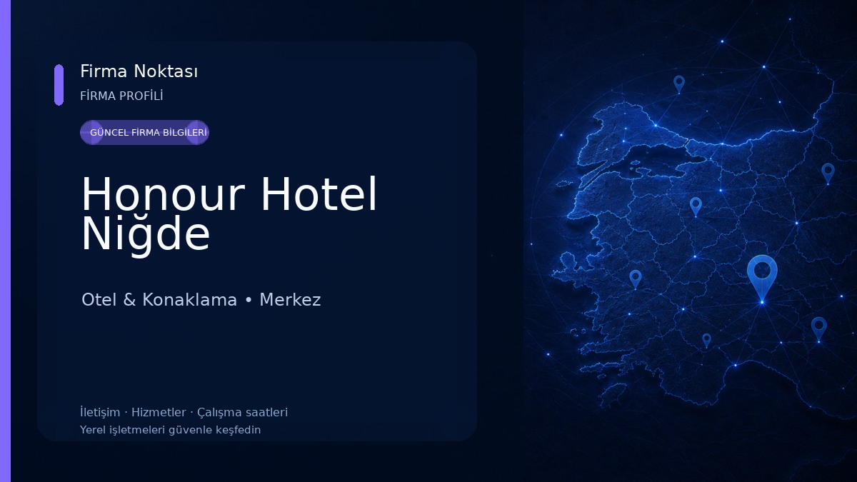Honour Hotel Niğde