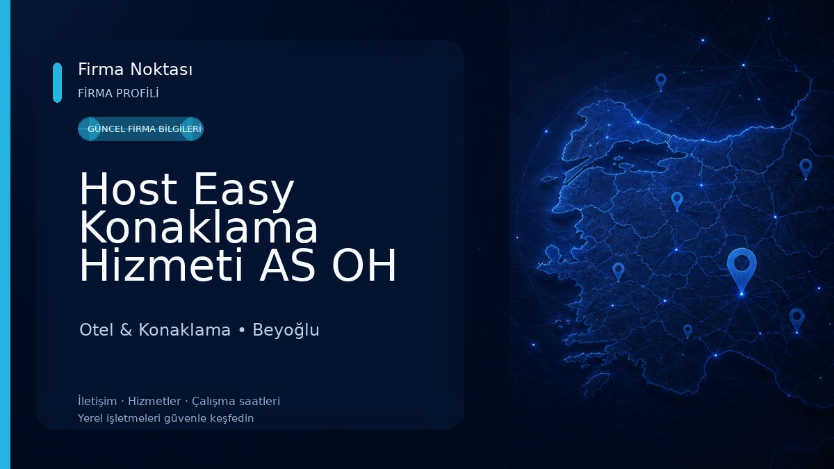 Host Easy Konaklama Hizmeti AS OH