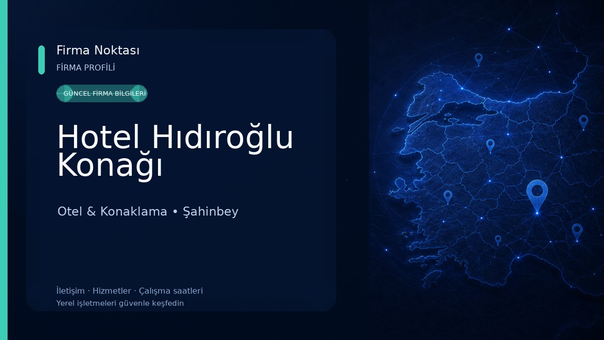 Hotel Hıdıroğlu Konağı Otel & Konaklama
