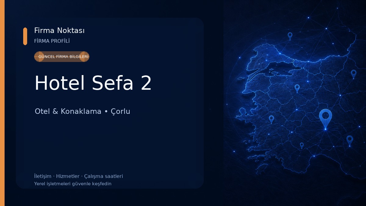 Hotel Sefa 2 Otel & Konaklama