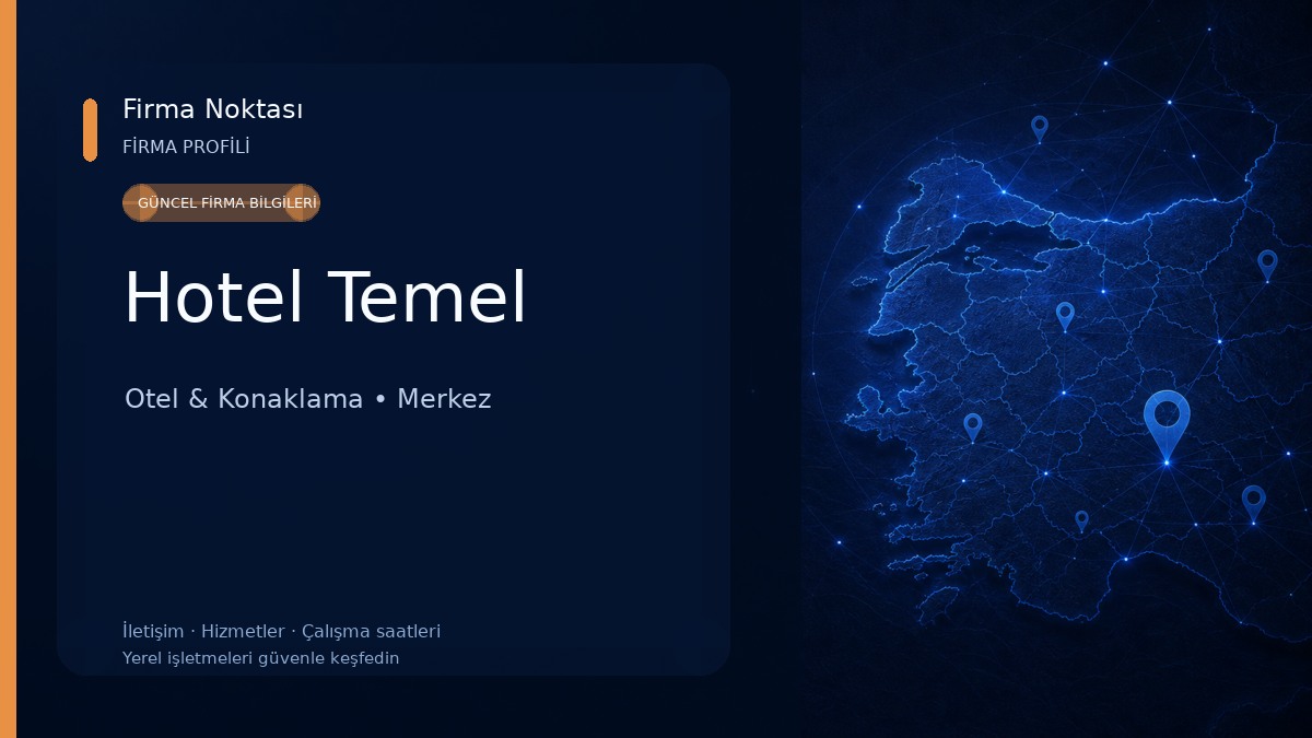 Hotel Temel Otel & Konaklama