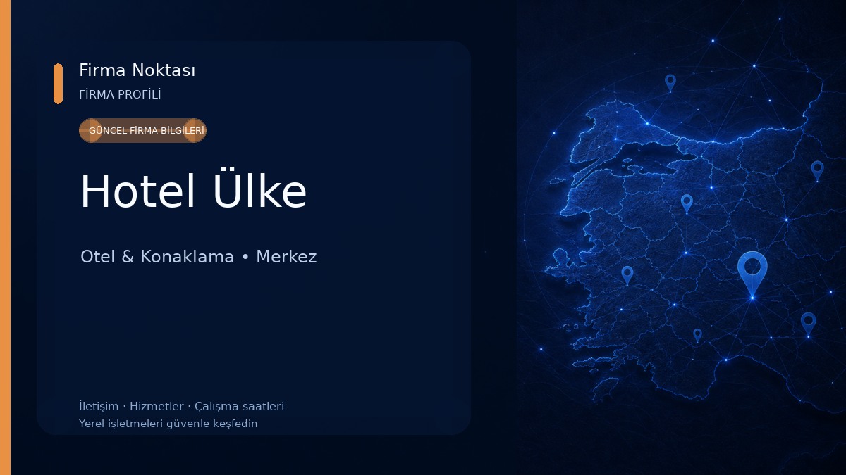 Hotel Ülke Otel & Konaklama