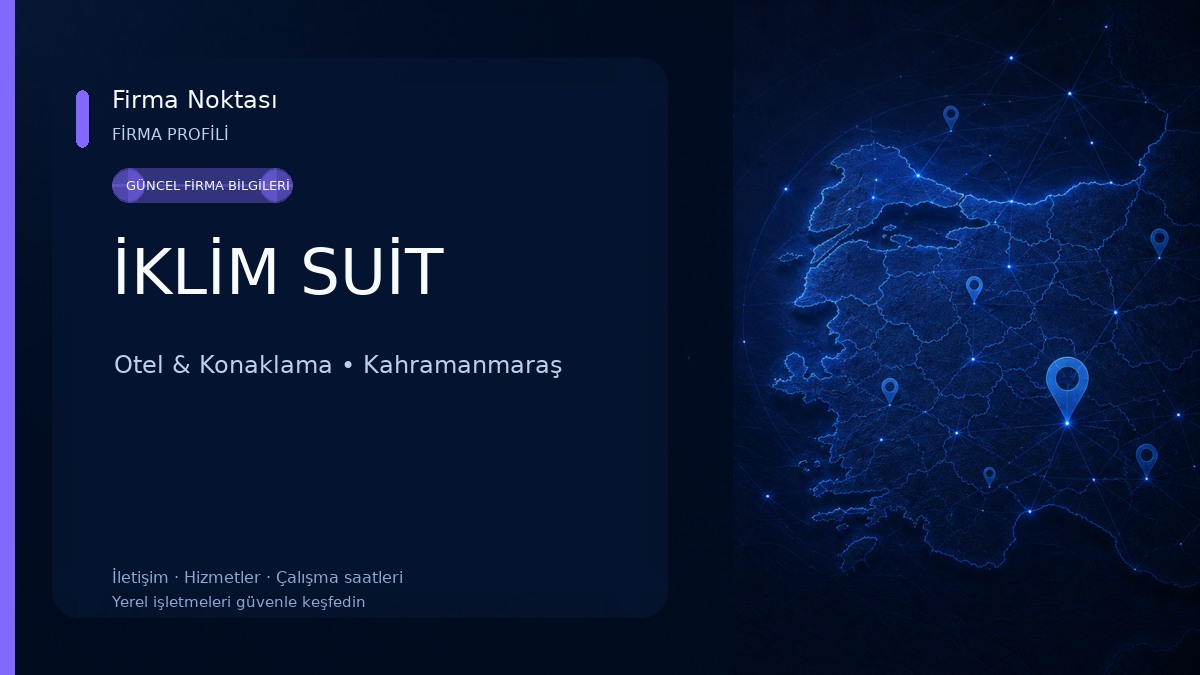 İKLİM SUİT Otel & Konaklama