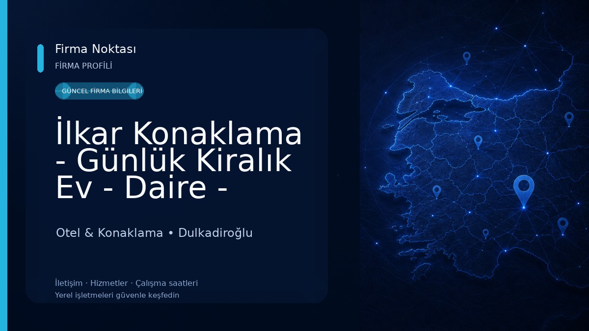 İlkar Konaklama - Günlük Kiralık Ev - Daire - Apart Otel & Konaklama