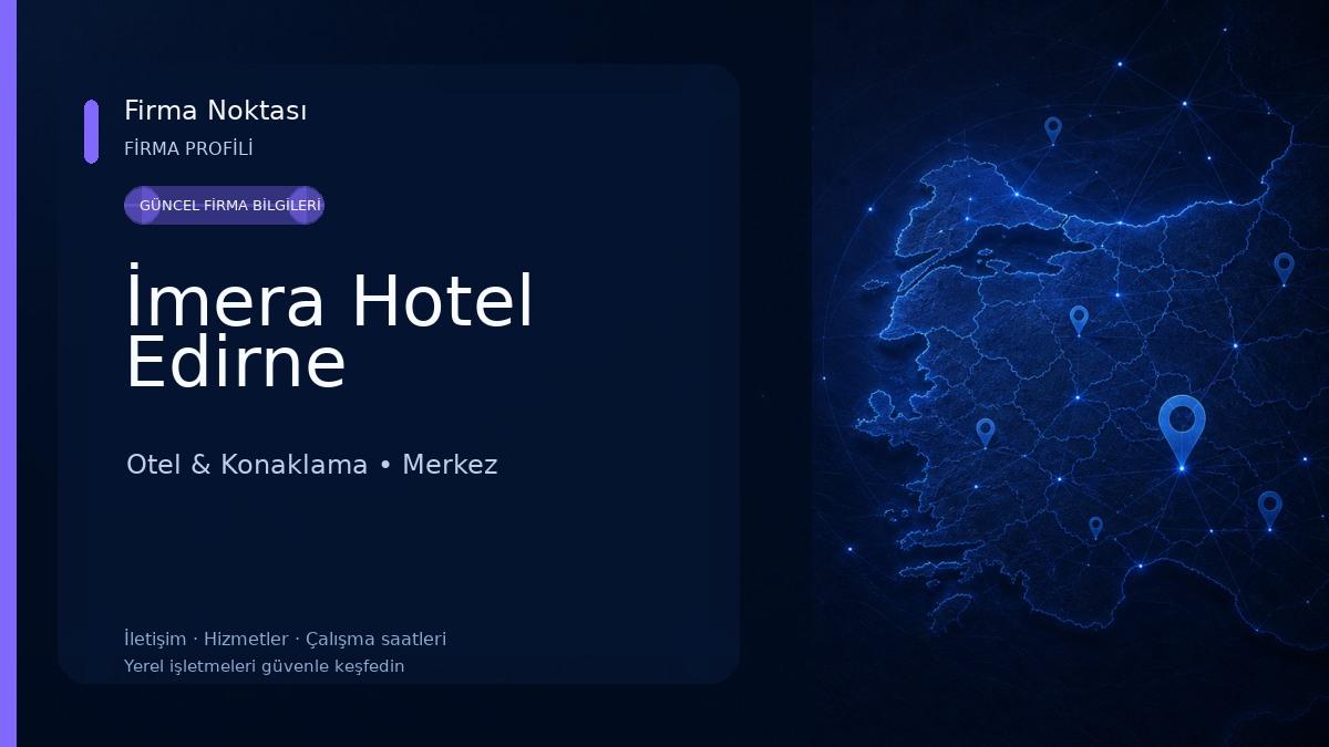 İmera Hotel Edirne