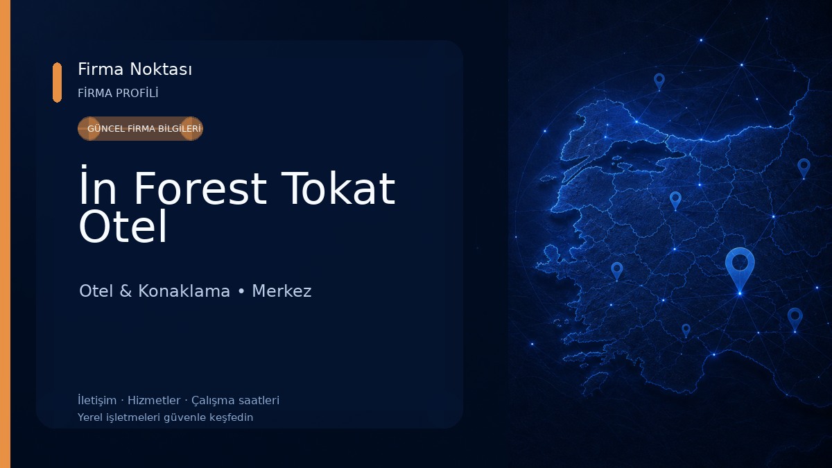 İn Forest Tokat Otel