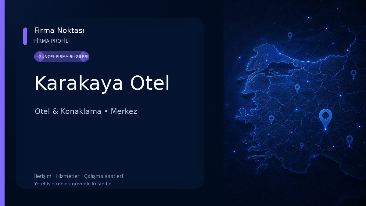 Karakaya Otel Otel & Konaklama