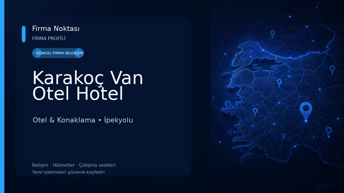 Karakoç Van Otel Hotel Otel & Konaklama