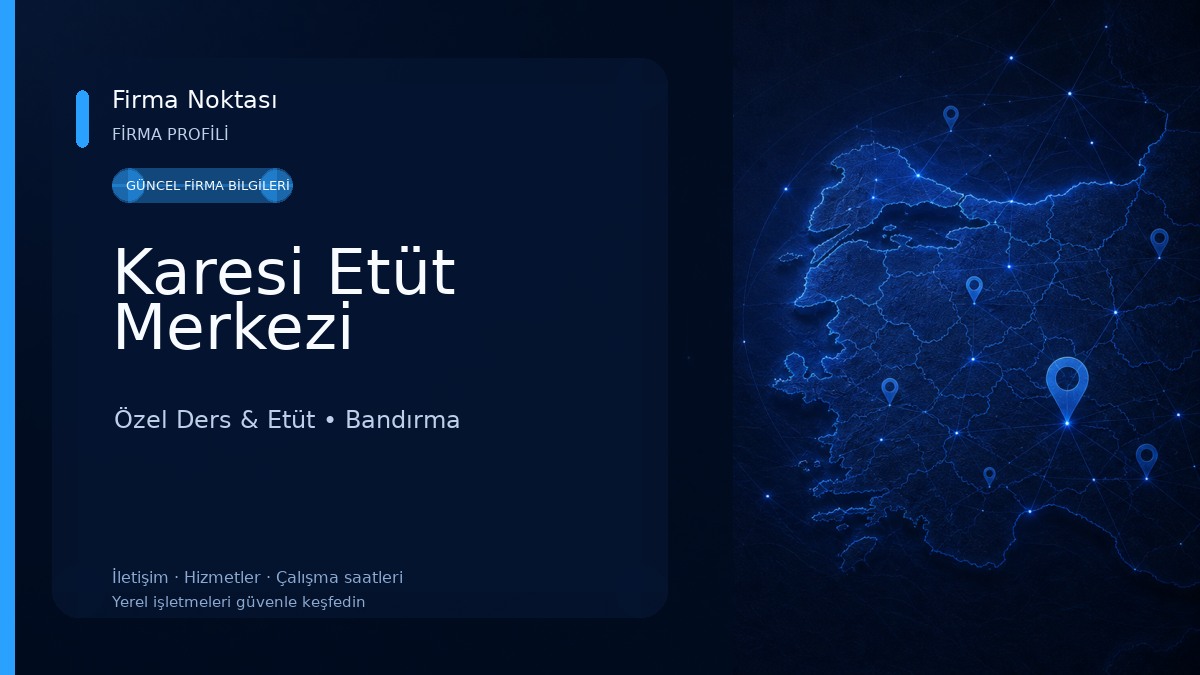 Karesi Etüt Merkezi Özel Ders & Etüt