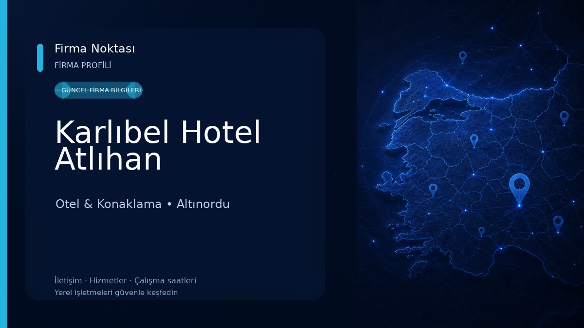 Karlıbel Hotel Atlıhan Otel & Konaklama