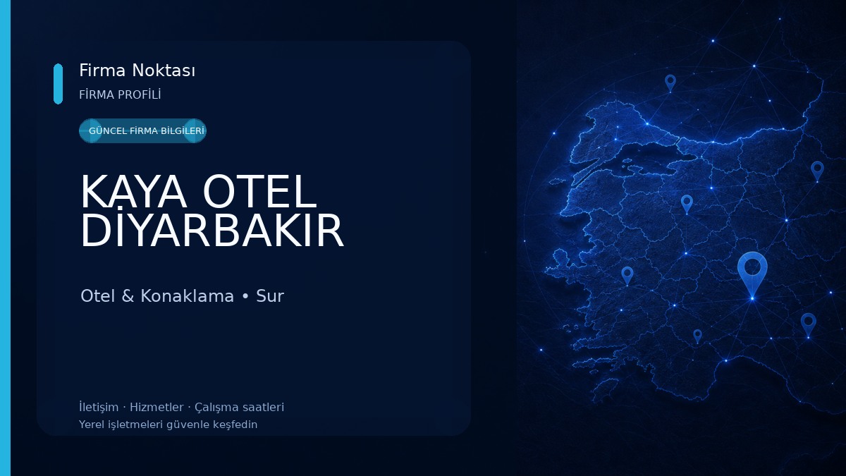KAYA OTEL DİYARBAKIR Otel & Konaklama