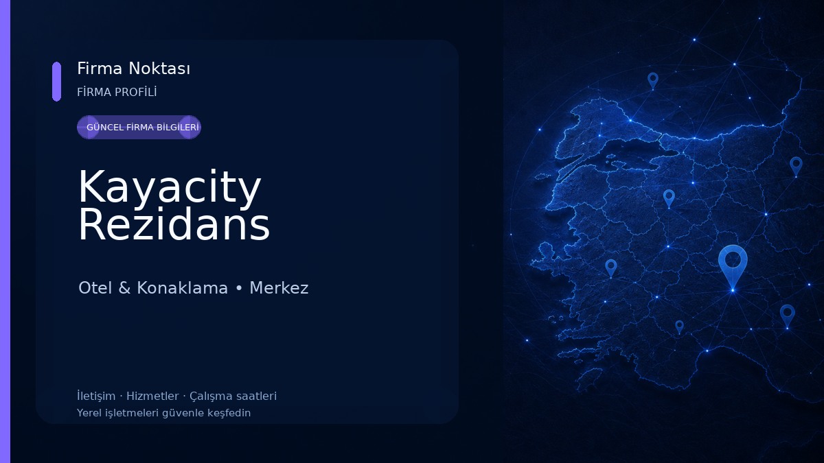 Kayacity Rezidans Otel & Konaklama