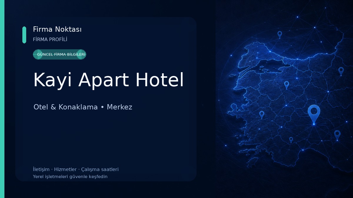 Kayi Apart Hotel Otel & Konaklama