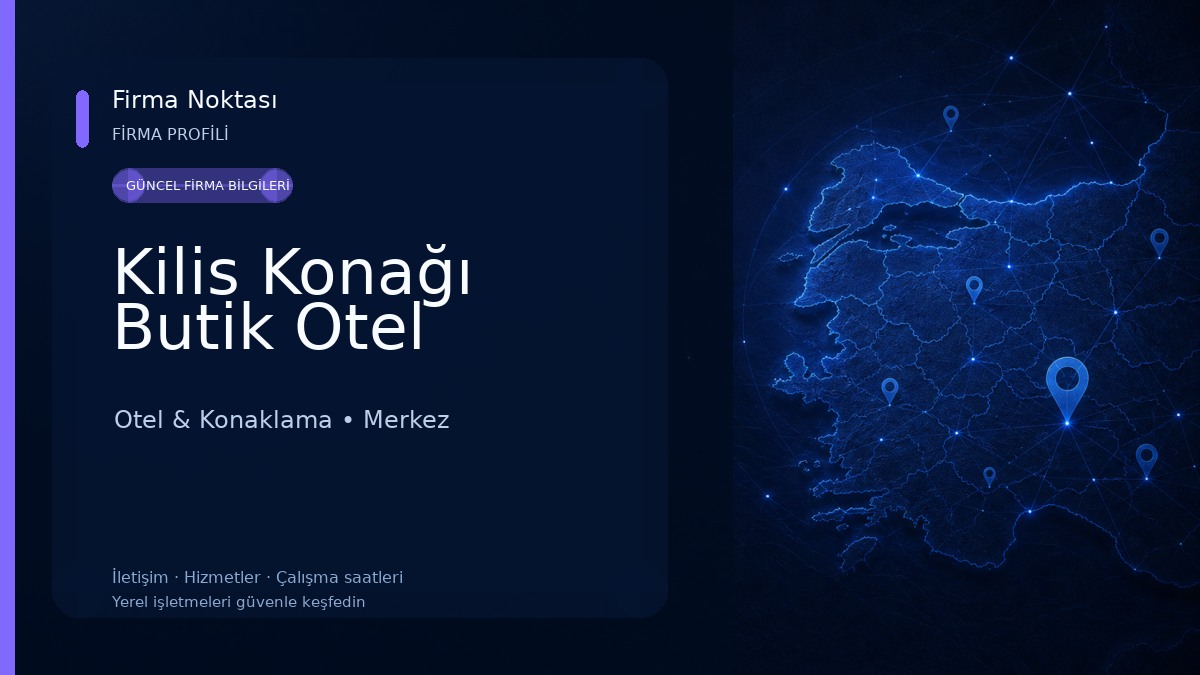 Kilis Konağı Butik Otel Otel & Konaklama
