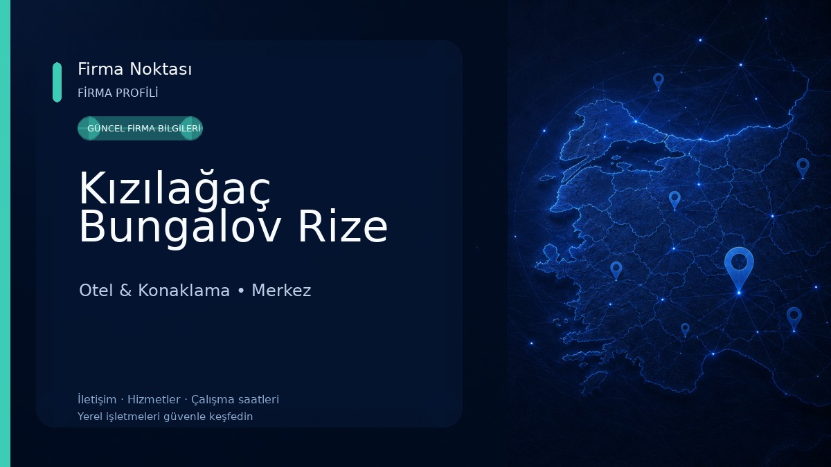 Kızılağaç Bungalov Rize