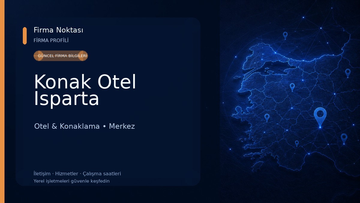 Konak Otel Isparta Otel & Konaklama