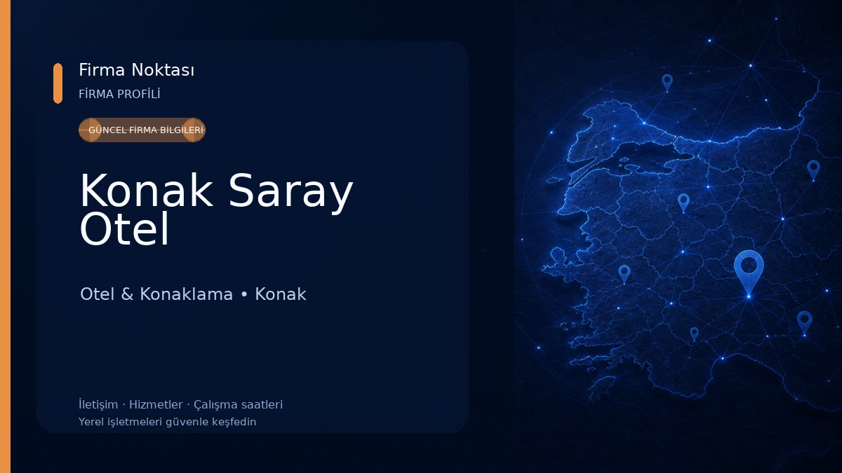 Konak Saray Otel Otel & Konaklama