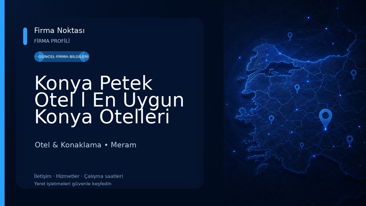 Konya Petek Otel l En Uygun Konya Otelleri ve Fiyatları Otel & Konaklama