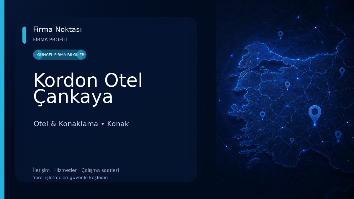 Kordon Otel Çankaya Otel & Konaklama
