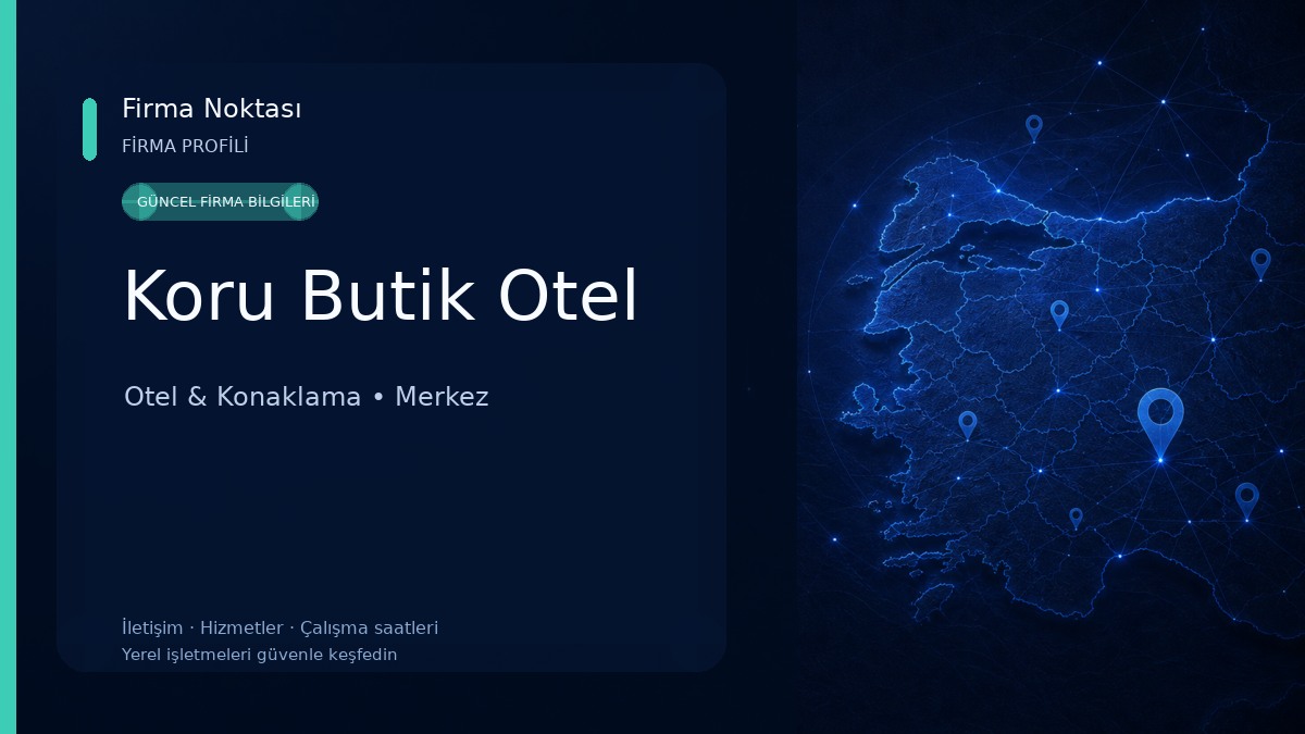 Koru Butik Otel Otel & Konaklama