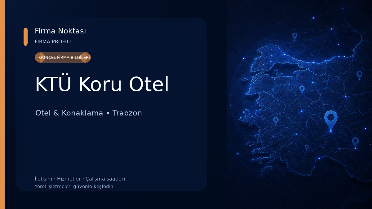 KTÜ Koru Otel Otel & Konaklama