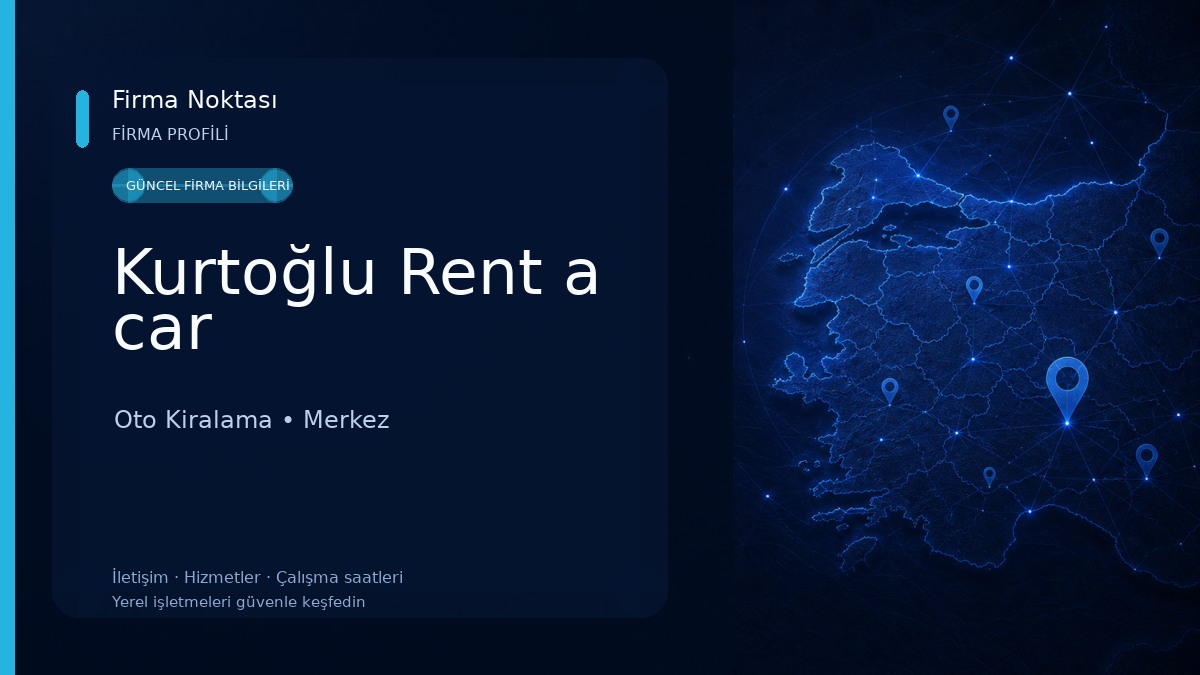 Kurtoğlu Rent a car Oto Kiralama