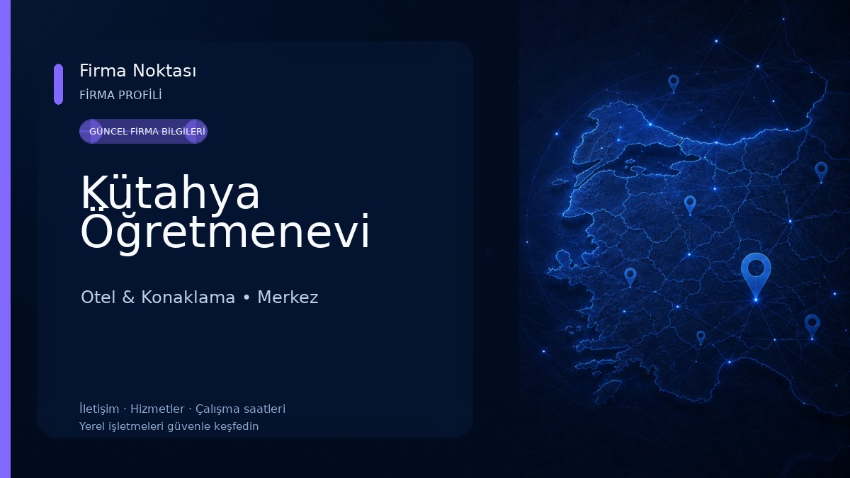 Kütahya Öğretmenevi Otel & Konaklama