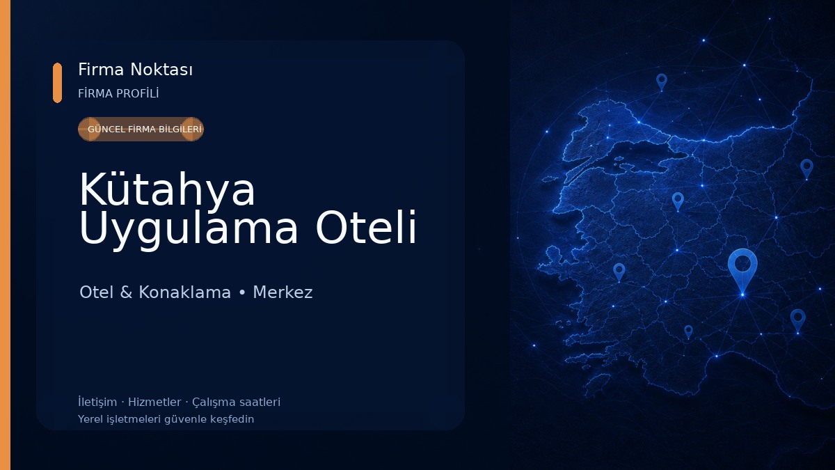 Kütahya Uygulama Oteli Otel & Konaklama