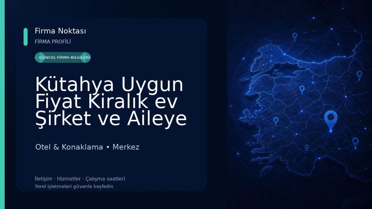 Kütahya Uygun Fiyat Kiralık ev Şirket ve Aileye Özel | Emlakcım Apart Otel Otel & Konaklama