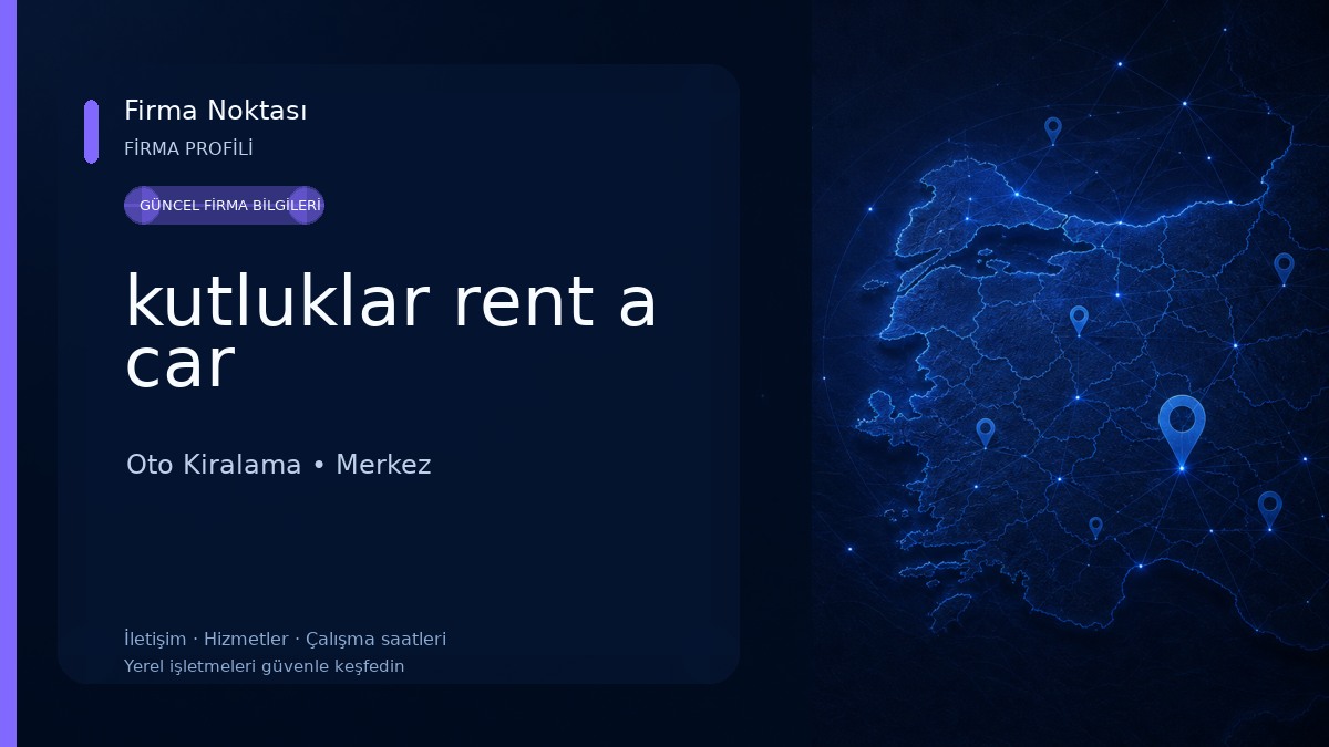kutluklar rent a car