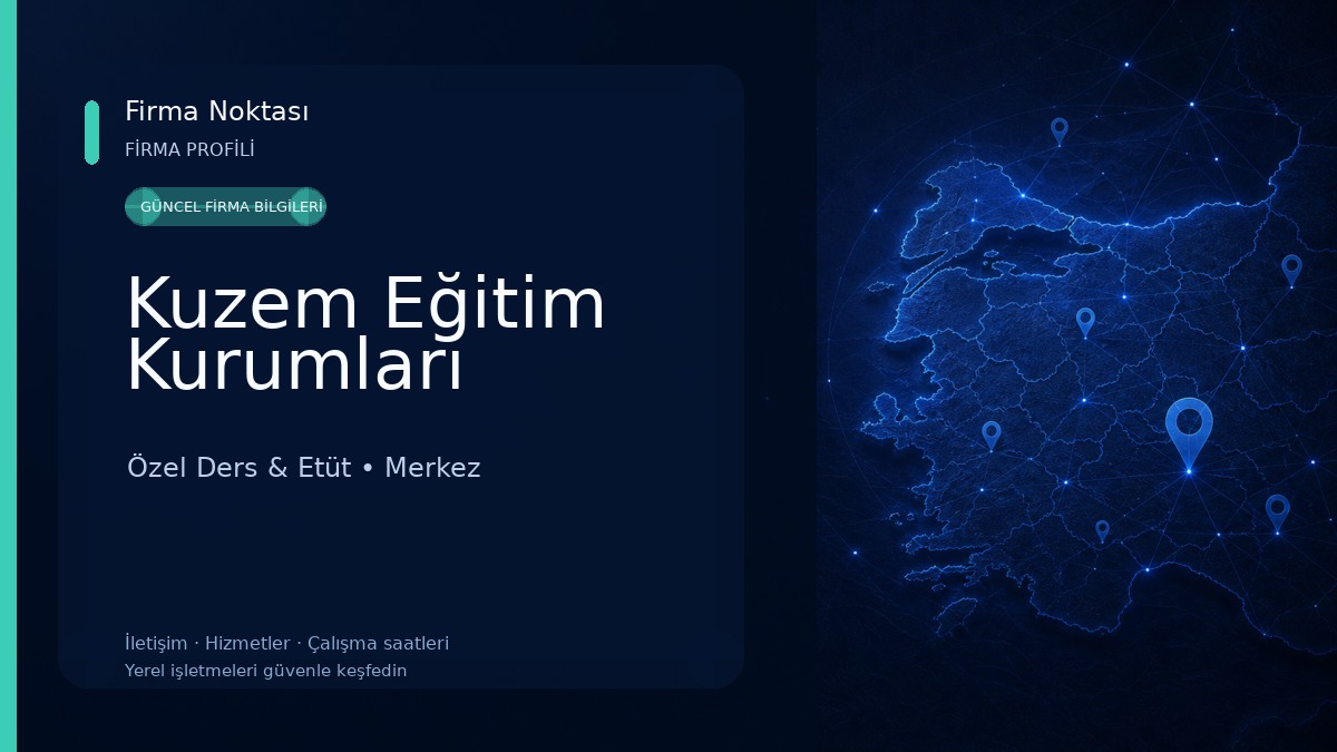Kuzem Eğitim Kurumları
