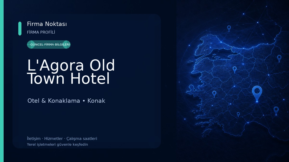 L'Agora Old Town Hotel Otel & Konaklama