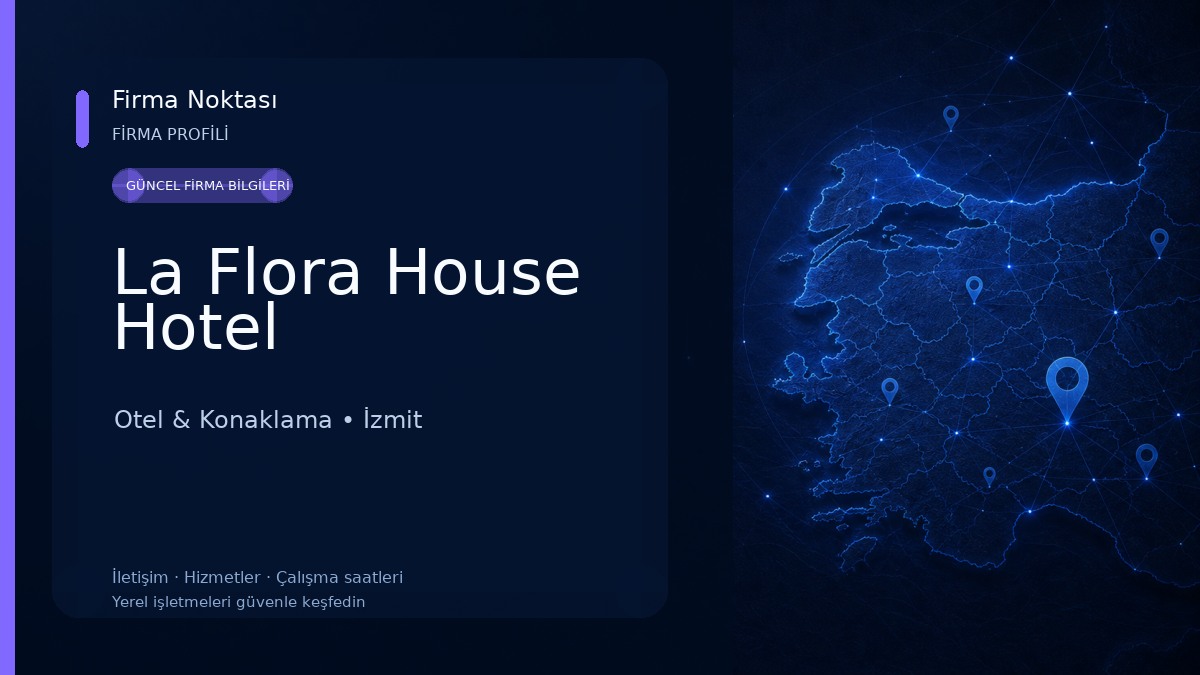 La Flora House Hotel Otel & Konaklama